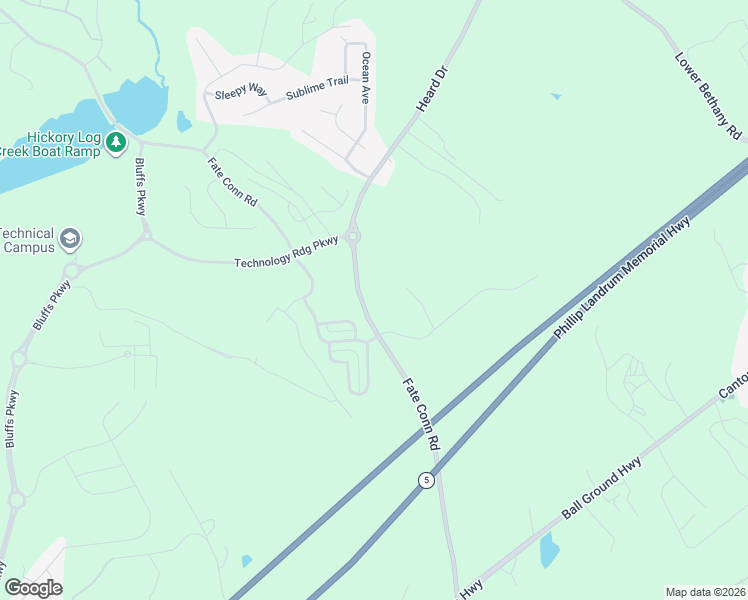 map of restaurants, bars, coffee shops, grocery stores, and more near 2131 Old Orchard Lane in Canton
