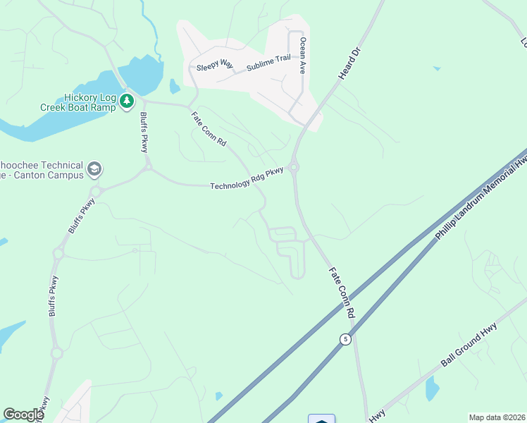 map of restaurants, bars, coffee shops, grocery stores, and more near 301 Stoney Hollow Road in Canton