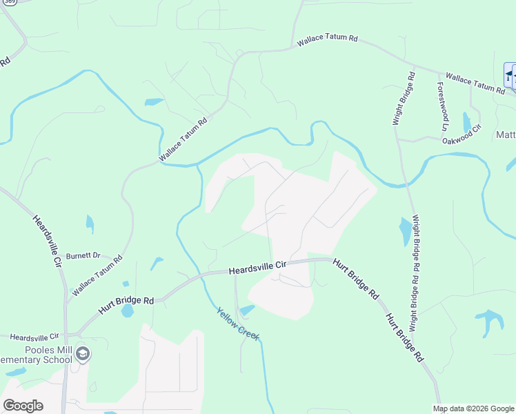 map of restaurants, bars, coffee shops, grocery stores, and more near 5025 Hurt Bridge Drive in Cumming