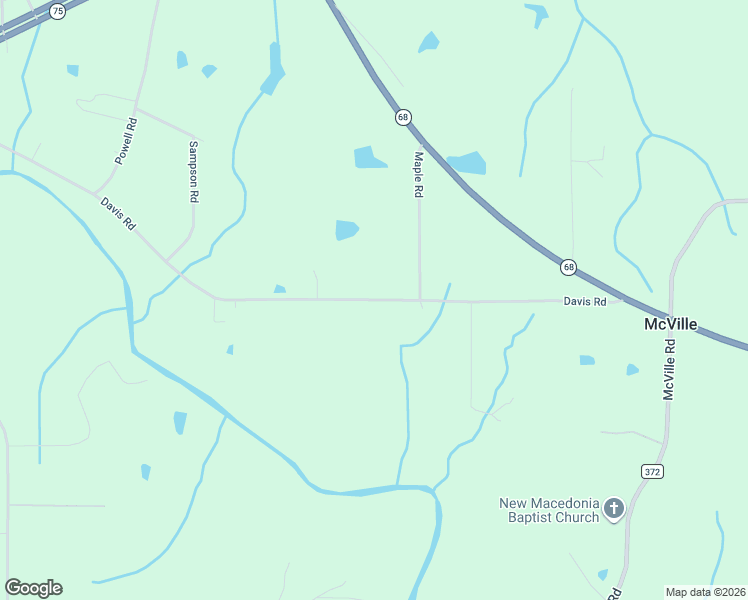 map of restaurants, bars, coffee shops, grocery stores, and more near 1359 Davis Road in Albertville