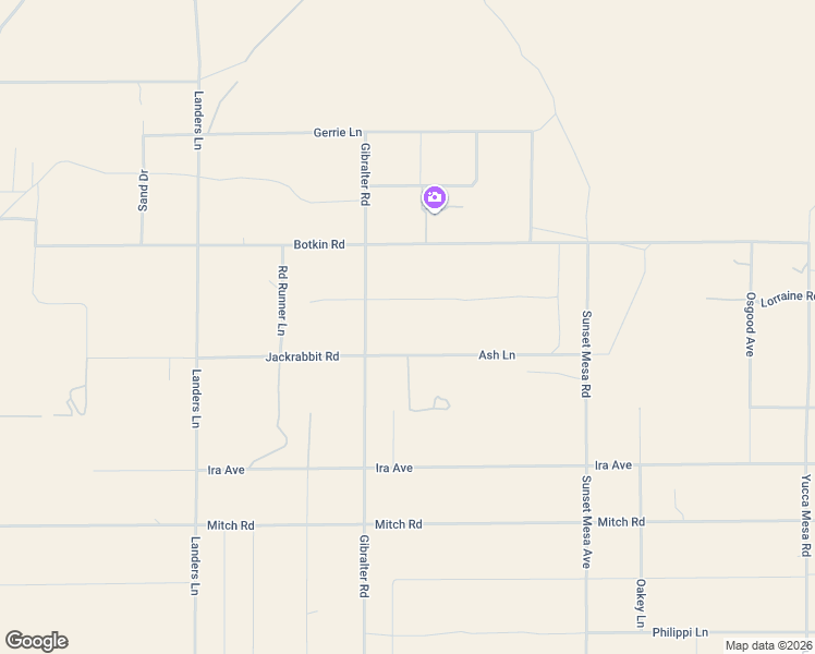 map of restaurants, bars, coffee shops, grocery stores, and more near 2023 Gibralter Road in Landers