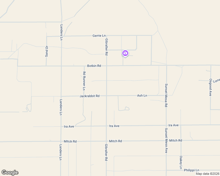 map of restaurants, bars, coffee shops, grocery stores, and more near 2023 Gibralter Road in Landers