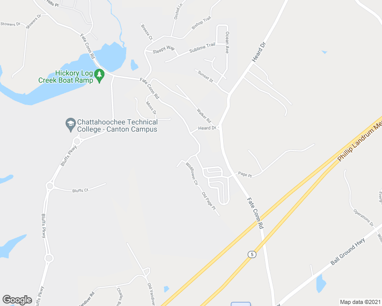 map of restaurants, bars, coffee shops, grocery stores, and more near 120 Park Village Drive in Canton