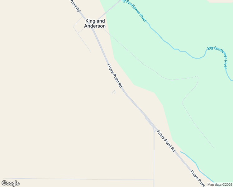 map of restaurants, bars, coffee shops, grocery stores, and more near 6135 Friars Point Road in Clarksdale
