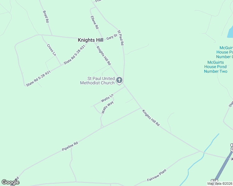 map of restaurants, bars, coffee shops, grocery stores, and more near 519 Watts Lane in Camden