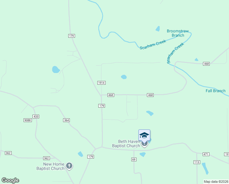 map of restaurants, bars, coffee shops, grocery stores, and more near 2874 County Road 468 in Crossville