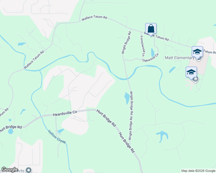 map of restaurants, bars, coffee shops, grocery stores, and more near 4850 Plantation Ridge Drive in Cumming