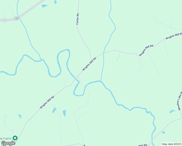 map of restaurants, bars, coffee shops, grocery stores, and more near 680 Wrights Mill Road in Commerce