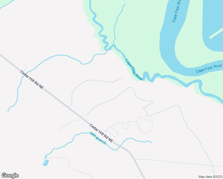 map of restaurants, bars, coffee shops, grocery stores, and more near 2046 Cedar Hill Road Northeast in Leland