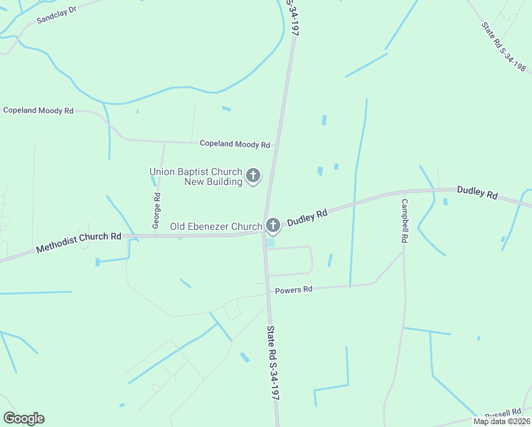 map of restaurants, bars, coffee shops, grocery stores, and more near 824 State Road S-34-22 in Latta