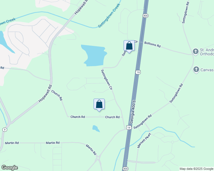 map of restaurants, bars, coffee shops, grocery stores, and more near 4435 Beechnut Circle in Cumming