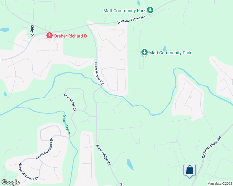 map of restaurants, bars, coffee shops, grocery stores, and more near 4270 Pleasant Woods Drive in Cumming