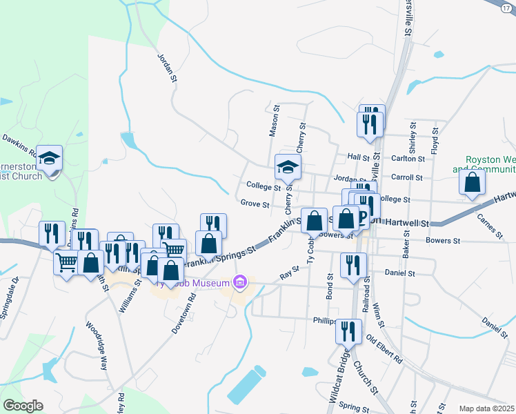 199 Grove Street, Royston GA Walk Score