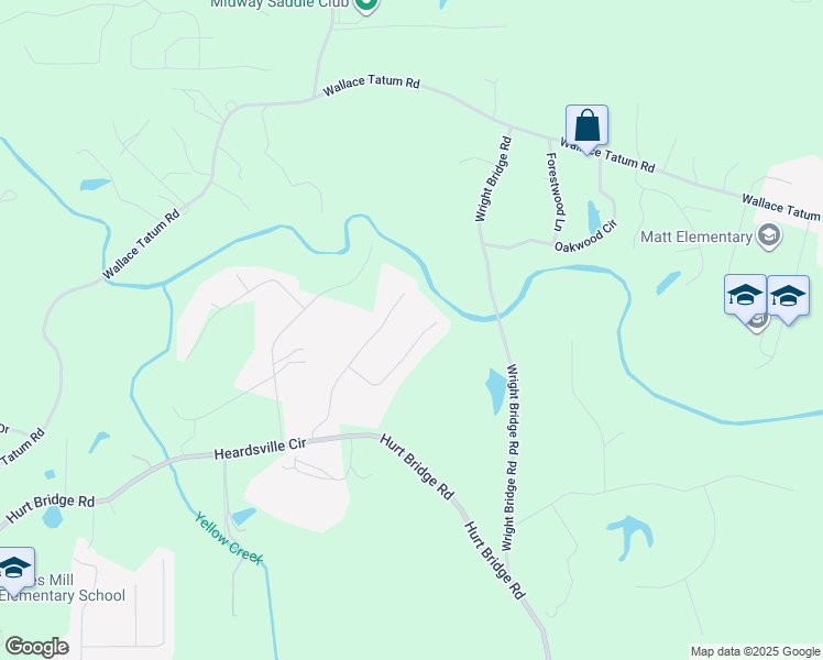 map of restaurants, bars, coffee shops, grocery stores, and more near 5035 Shade Creek Crossing in Cumming