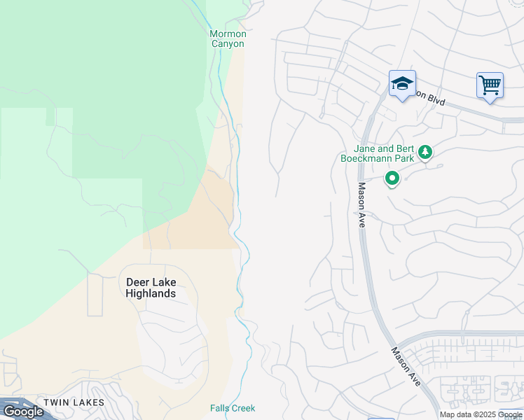 map of restaurants, bars, coffee shops, grocery stores, and more near 11851 Red Hawk Lane in Los Angeles