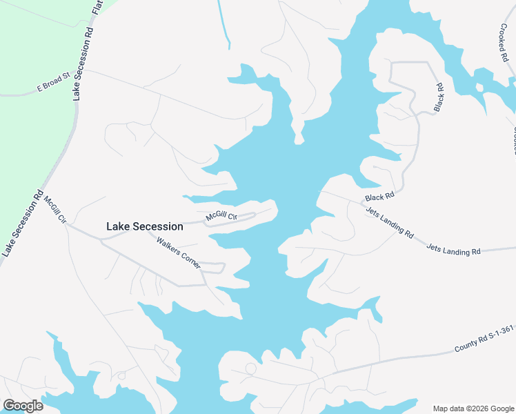 map of restaurants, bars, coffee shops, grocery stores, and more near 417 McGill Circle in Iva