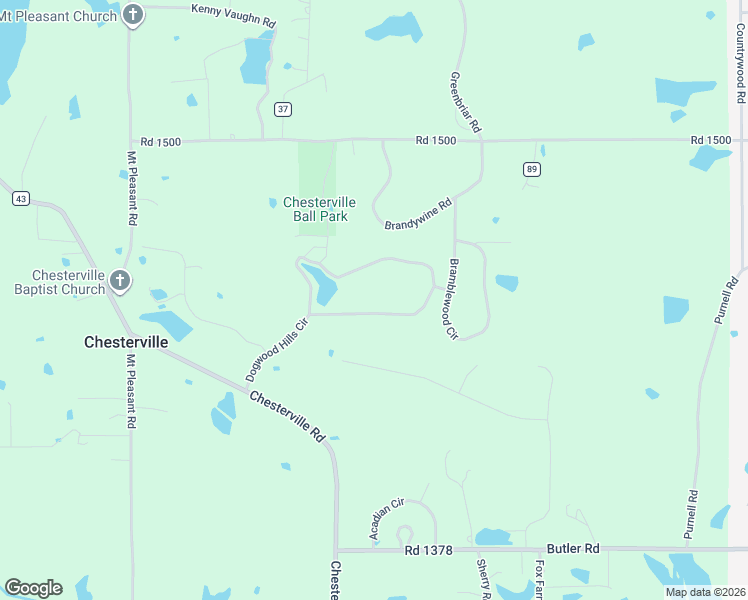 map of restaurants, bars, coffee shops, grocery stores, and more near 182 Dogwood Hills Circle in Tupelo