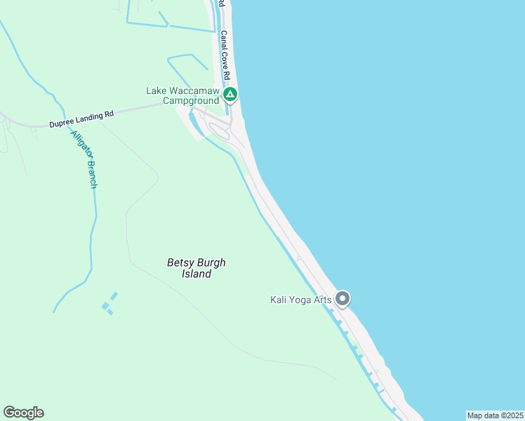 map of restaurants, bars, coffee shops, grocery stores, and more near 688 Waccamaw Shores Road in Lake Waccamaw