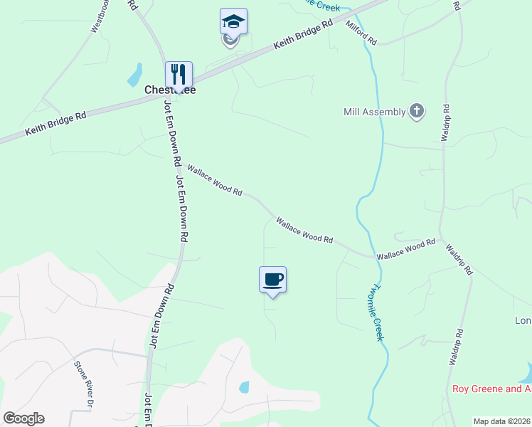 map of restaurants, bars, coffee shops, grocery stores, and more near 8060 Sagewood Dr in Gainesville