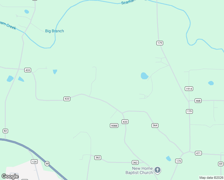 map of restaurants, bars, coffee shops, grocery stores, and more near 970 Co Road 433 in Crossville