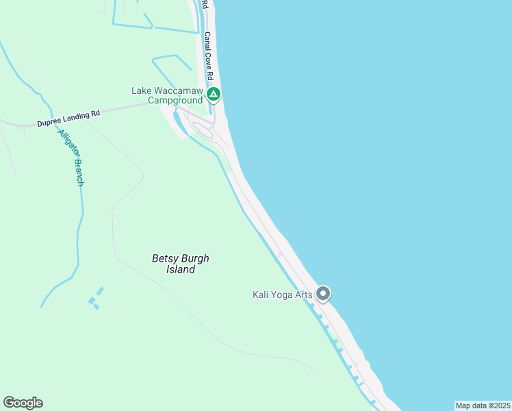 map of restaurants, bars, coffee shops, grocery stores, and more near 703 Waccamaw Shores Road in Lake Waccamaw
