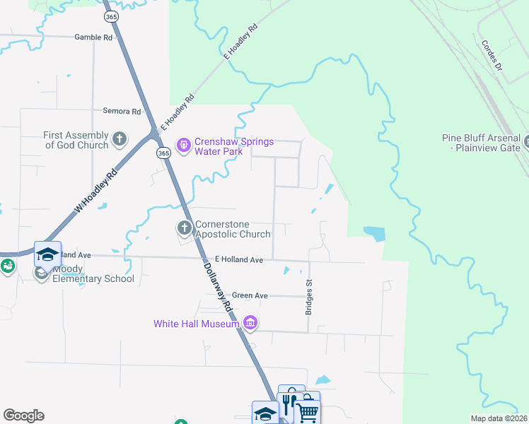 map of restaurants, bars, coffee shops, grocery stores, and more near 209 Lloyd Avenue in White Hall