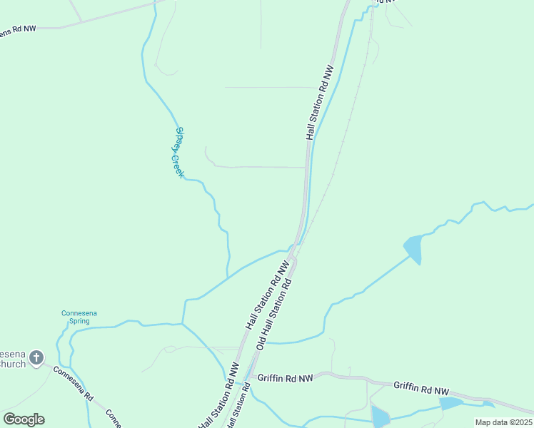 map of restaurants, bars, coffee shops, grocery stores, and more near 639 Hall Station Road Northwest in Kingston
