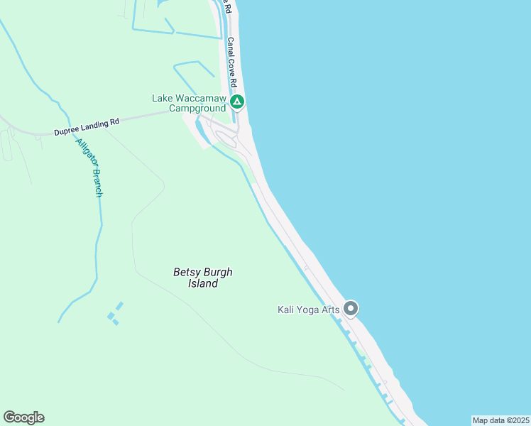 map of restaurants, bars, coffee shops, grocery stores, and more near 642 Waccamaw Shores Road in Lake Waccamaw