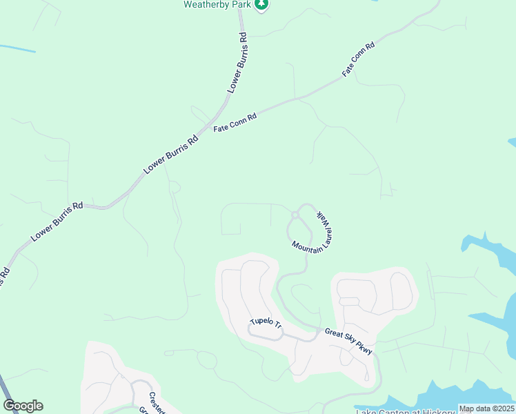 map of restaurants, bars, coffee shops, grocery stores, and more near 143 Greenbrier Way in Canton