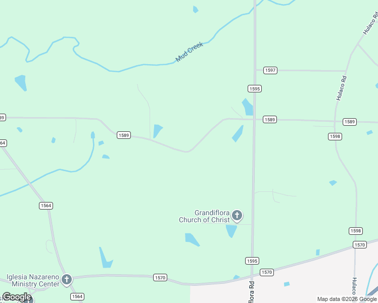 map of restaurants, bars, coffee shops, grocery stores, and more near 1801 County Road 1589 in Baileyton