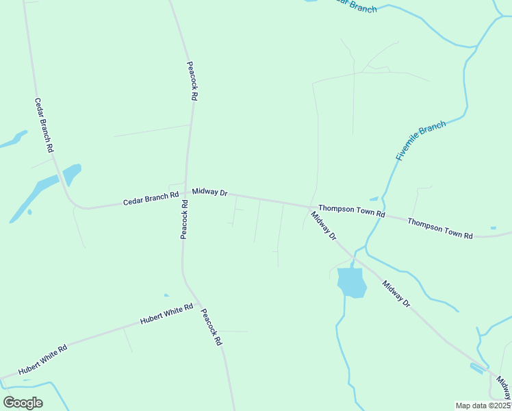 map of restaurants, bars, coffee shops, grocery stores, and more near 48 Meagans Way in Chadbourn