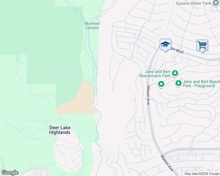 map of restaurants, bars, coffee shops, grocery stores, and more near Horse Flats Fire Road in Los Angeles