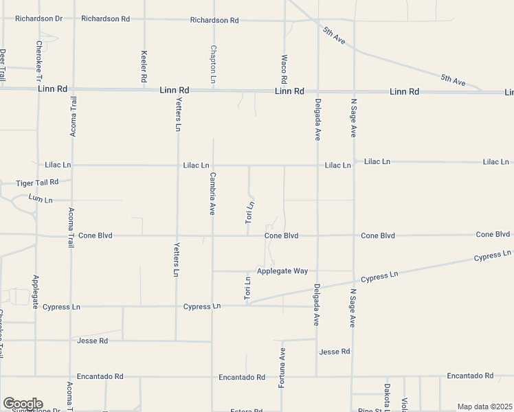 map of restaurants, bars, coffee shops, grocery stores, and more near 2150 Tori Lane in Homestead Valley