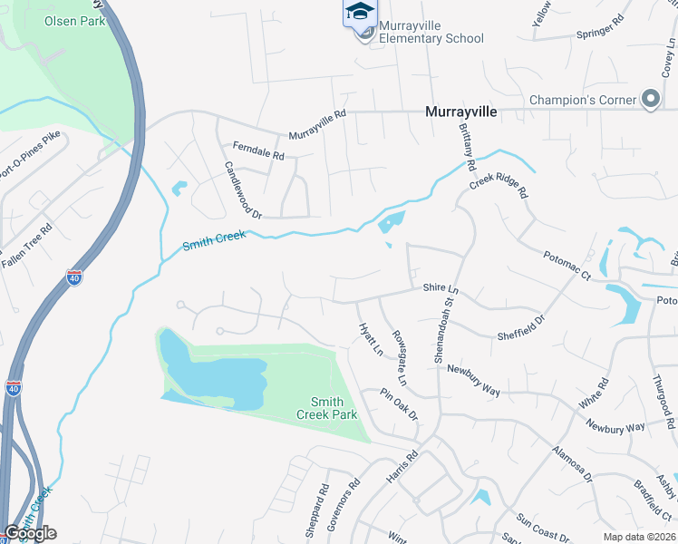 map of restaurants, bars, coffee shops, grocery stores, and more near 6409 Riva Ridge Rd in Wilmington