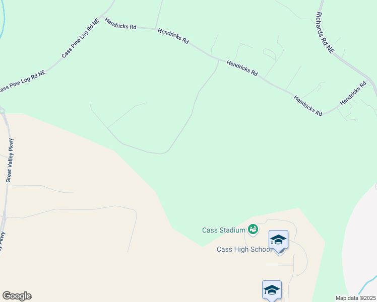map of restaurants, bars, coffee shops, grocery stores, and more near 29 Saratoga Drive in Rydal