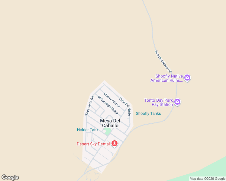 map of restaurants, bars, coffee shops, grocery stores, and more near 8091 Vista Del Norte in Payson