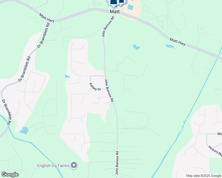 map of restaurants, bars, coffee shops, grocery stores, and more near 6000 John Burruss Road in Cumming