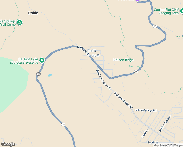 map of restaurants, bars, coffee shops, grocery stores, and more near 7th Street in San Bernardino County