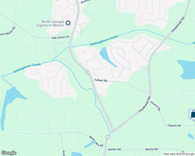 map of restaurants, bars, coffee shops, grocery stores, and more near 4580 Orchard Ridge Court in Cumming