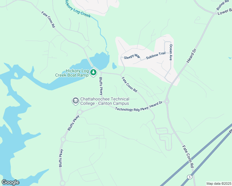 map of restaurants, bars, coffee shops, grocery stores, and more near 114 Moss Drive in Canton