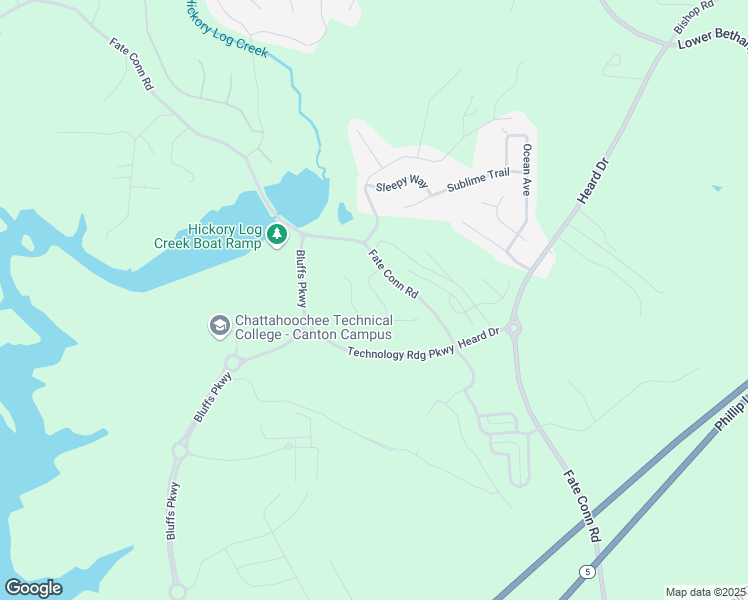 map of restaurants, bars, coffee shops, grocery stores, and more near 114 Moss Drive in Canton