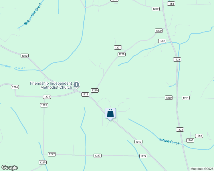 map of restaurants, bars, coffee shops, grocery stores, and more near 154 County Road 1220 in Vinemont