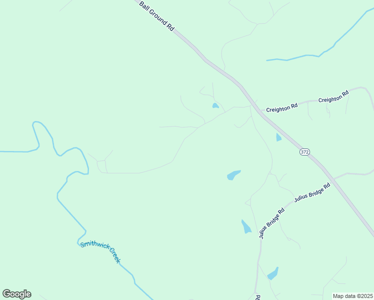 map of restaurants, bars, coffee shops, grocery stores, and more near 445 Lula Payne Trail in Ball Ground