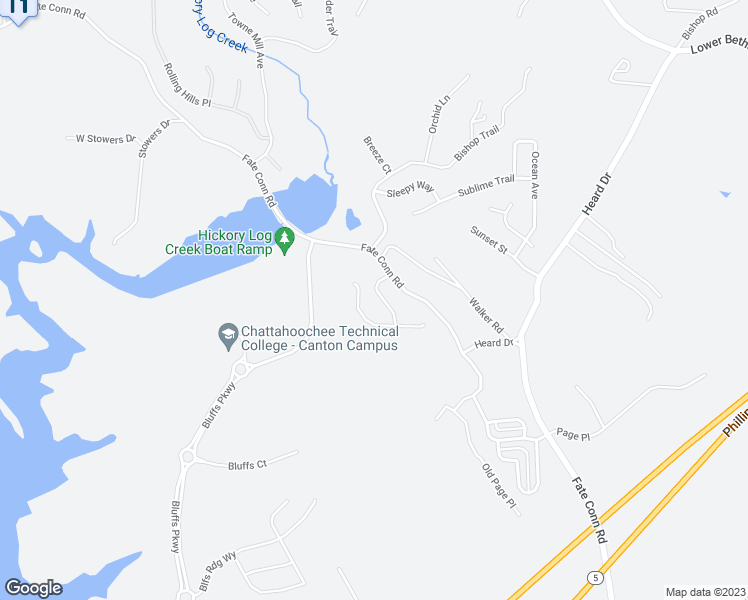 map of restaurants, bars, coffee shops, grocery stores, and more near 110 Moss Drive in Canton
