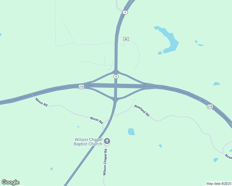 map of restaurants, bars, coffee shops, grocery stores, and more near 3245 Highway 9 North in Pontotoc