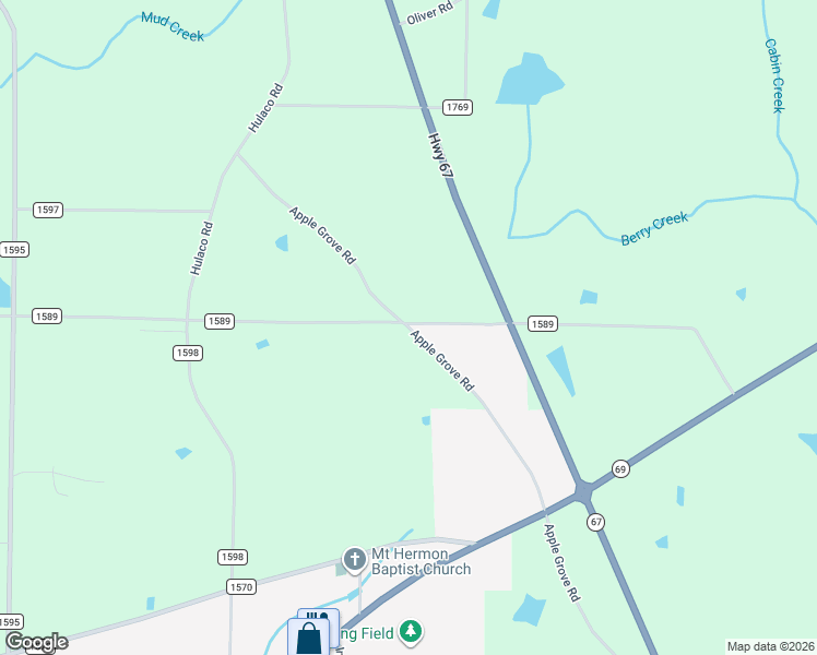 map of restaurants, bars, coffee shops, grocery stores, and more near 444 Apple Grove Road in Joppa