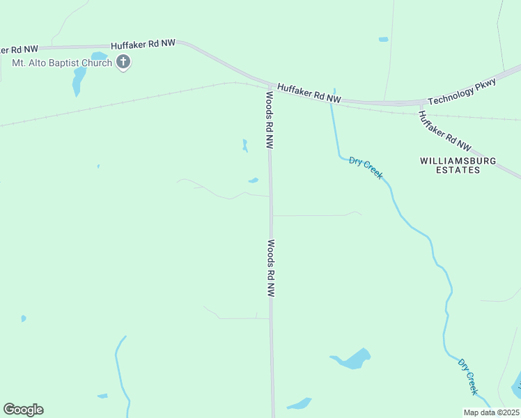 map of restaurants, bars, coffee shops, grocery stores, and more near 889 Woods Road Northwest in Rome