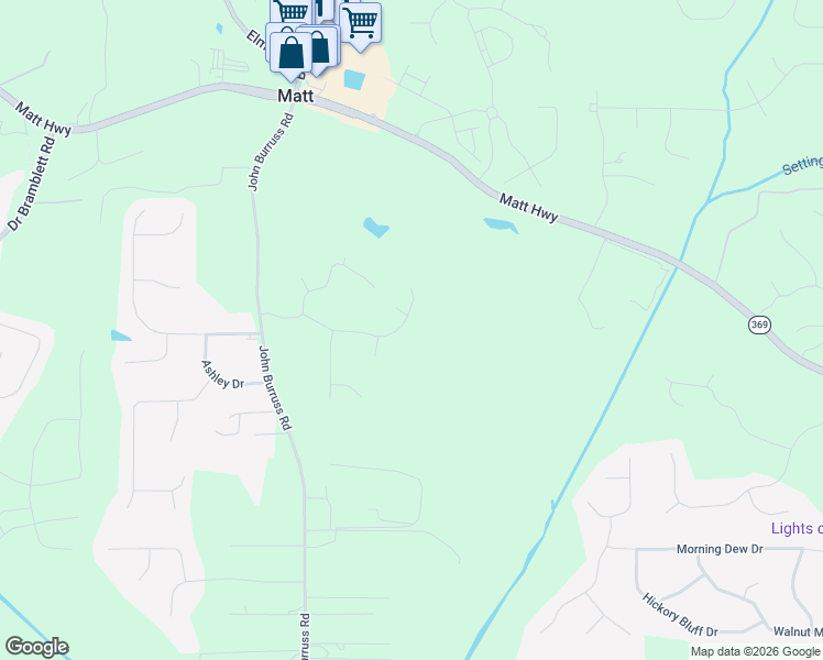 map of restaurants, bars, coffee shops, grocery stores, and more near 6330 Fairhope Ln in Cumming