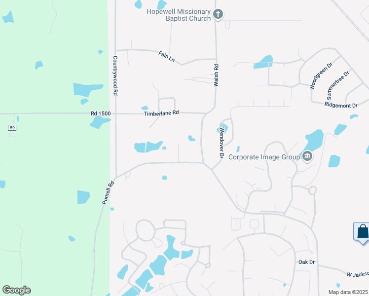 map of restaurants, bars, coffee shops, grocery stores, and more near 2201-2403 Walsh Road in Tupelo