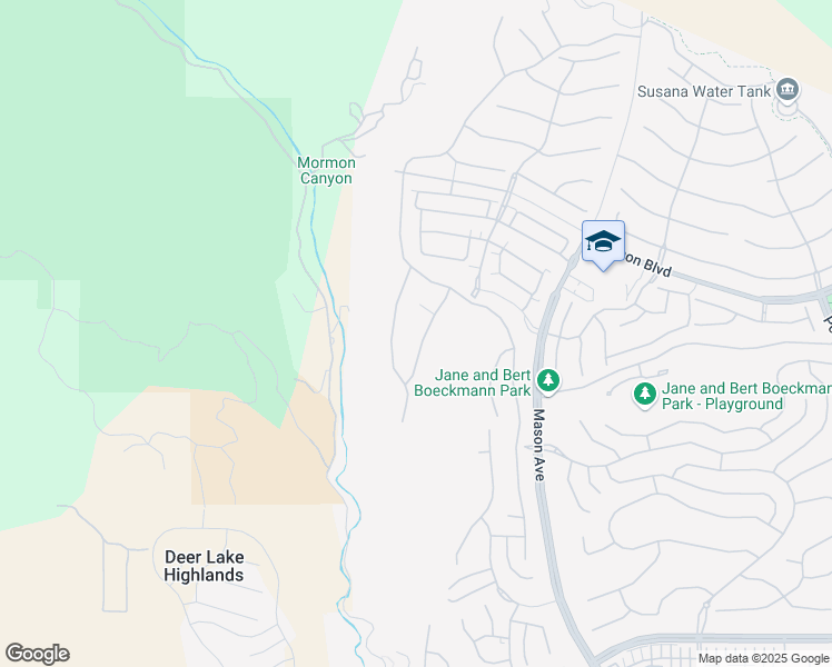 map of restaurants, bars, coffee shops, grocery stores, and more near 12011 Northstar Lane in Los Angeles